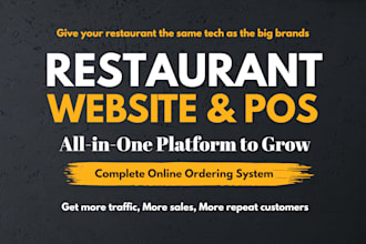 create restaurant website with online ordering system