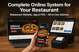 create restaurant website with online ordering system