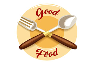 create creative  food and drink logo design with easily work