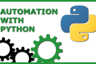 python scripting, automations, projects, debugging perfectly