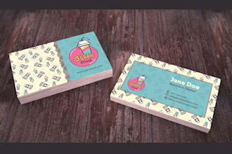 design fancy business card