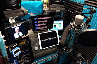 record a professional, accurate, creative, effective voice over