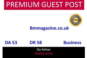 place a dofollow guest post on UK blog bmmagazine