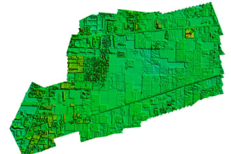 process drone data outputs will ortho image dsm and dtm