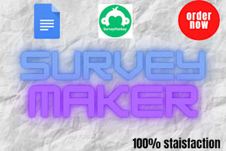 create questions for your quiz or survey