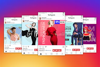 design a professional instragram banner