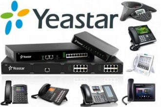 configure yeastar IP pbx system