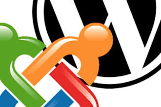 install Joomal and Wordpress only