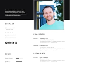 write a fully optimized resume and cover letter for you