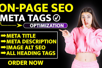 do wordpress SEO optimization titel, descriptions, heading meta tags