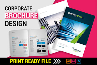 design professional brochure design within 12 hrs