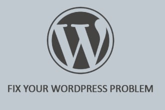 fix your wordpress problem, error, plugins or wp issues