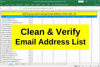 do clean and verify your email list