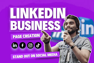 create or revamp linkedin business page