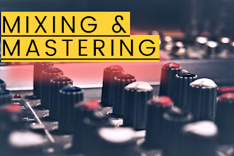 provide music mixing and mastering no ai