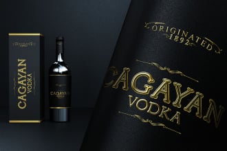 create a professional product label design for your product