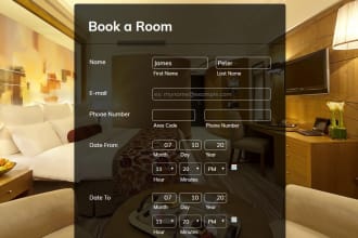 create user friendly, spectacular jotform and typeform forms