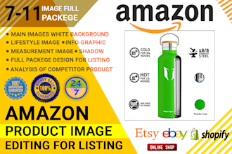do amazon product video editing for listing or dropshipping