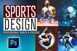 create professional jersey swaps and sports edits