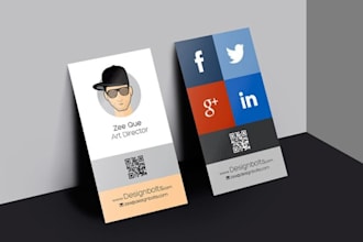 make professional business cards and stationary items