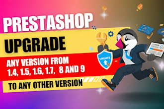 do prestashop update, migration, debug, upgrade and clone