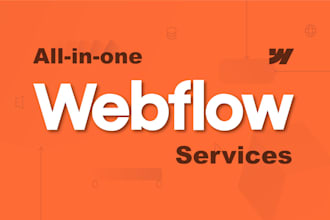 design webflow website, develop, fix or update, webflow expert, figma to webflow