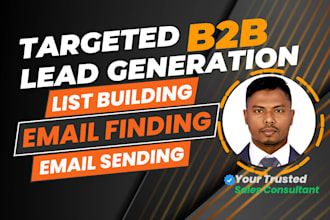 do targeted b2b lead generation and find email