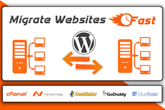 migrate wordpress websites very fast