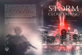 design stunning sci fi, fantasy book cover art or e book cover design