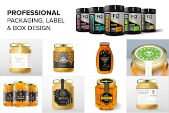 design bespoke pro packaging design for your product