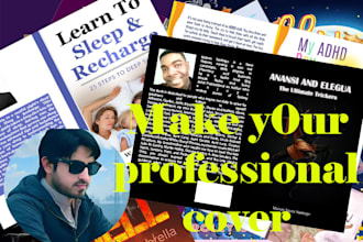 create your amazon KDP ebook or paperback book cover design