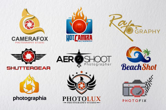 design photography logo and watermark