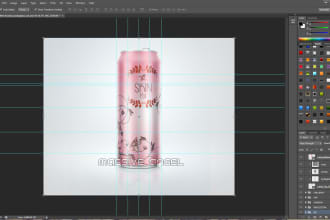 make a Amazing Bottle or Book Label for your company
