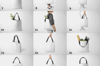 create an amazing tote bag mockup for you