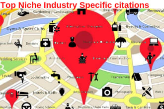 do niche industry specific and GEO specific citations
