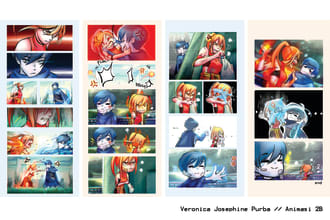 do illustration book, comic, manga  storyboard, animatic