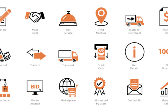 create a custom icon set and app icon design