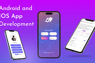 develop flutter app react native app