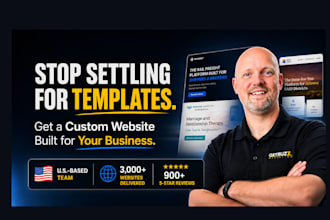 design or redesign a custom modern wordpress website