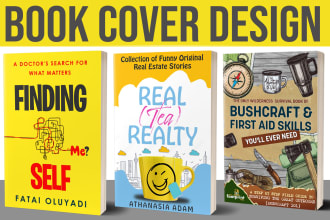 do a book cover design, book cover or design cover