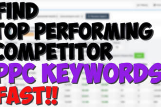 provide google search ads copies and PPC keywords of 10 competitors in 24 hours