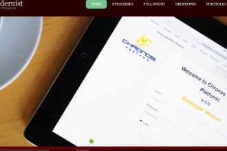 convert psd to html5, css3 and bootstrap4