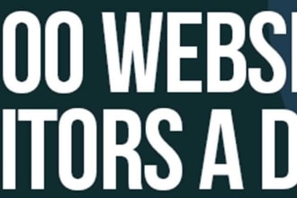 do promotion drive 1000 real unique visitors daily for month