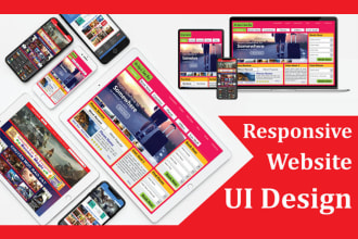 do responsive web page design for you