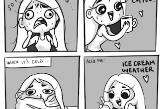 Hot Deals!  create a personalized comic strip for you