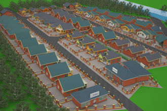 design and render master plan for you