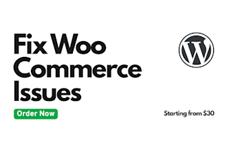 fix woocommerce issues and errors
