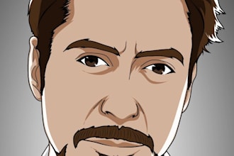 design vector avatar from the photo