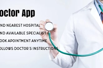 build doctor appointment booking app