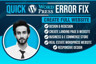 rebuild, edit wordpress website, wordpress customization
